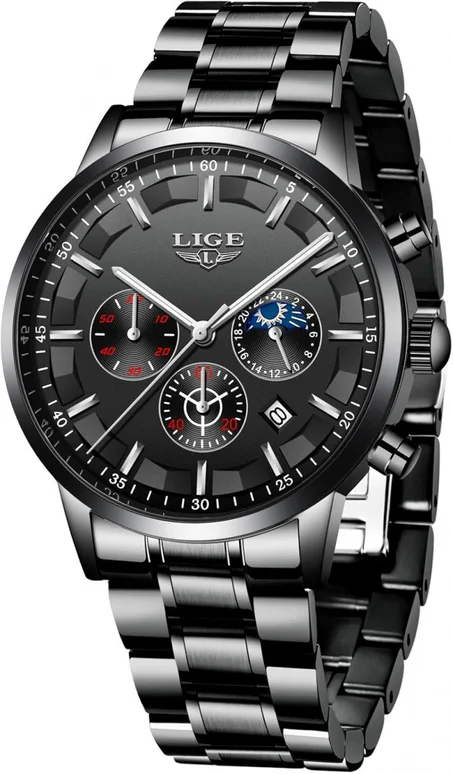 LIGE Watches 100% أصلي!