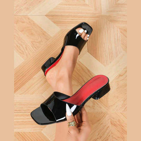 sandales a mini talon