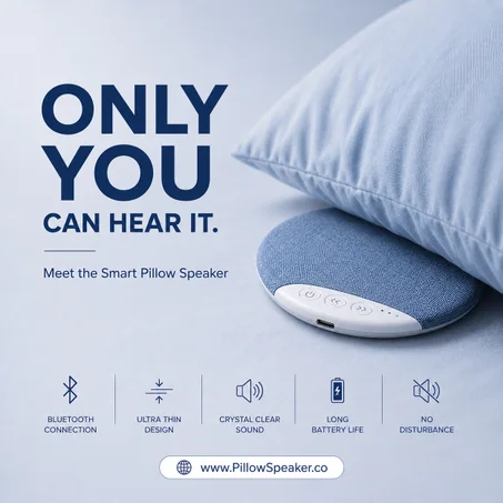 سماعة الوسادة الذكية | Pillow Speaker