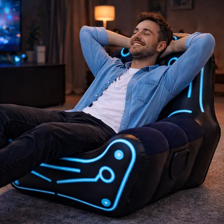 كرسي استرخاء فاخر قابل للنفخ – Premium Inflatable Lounge Chair