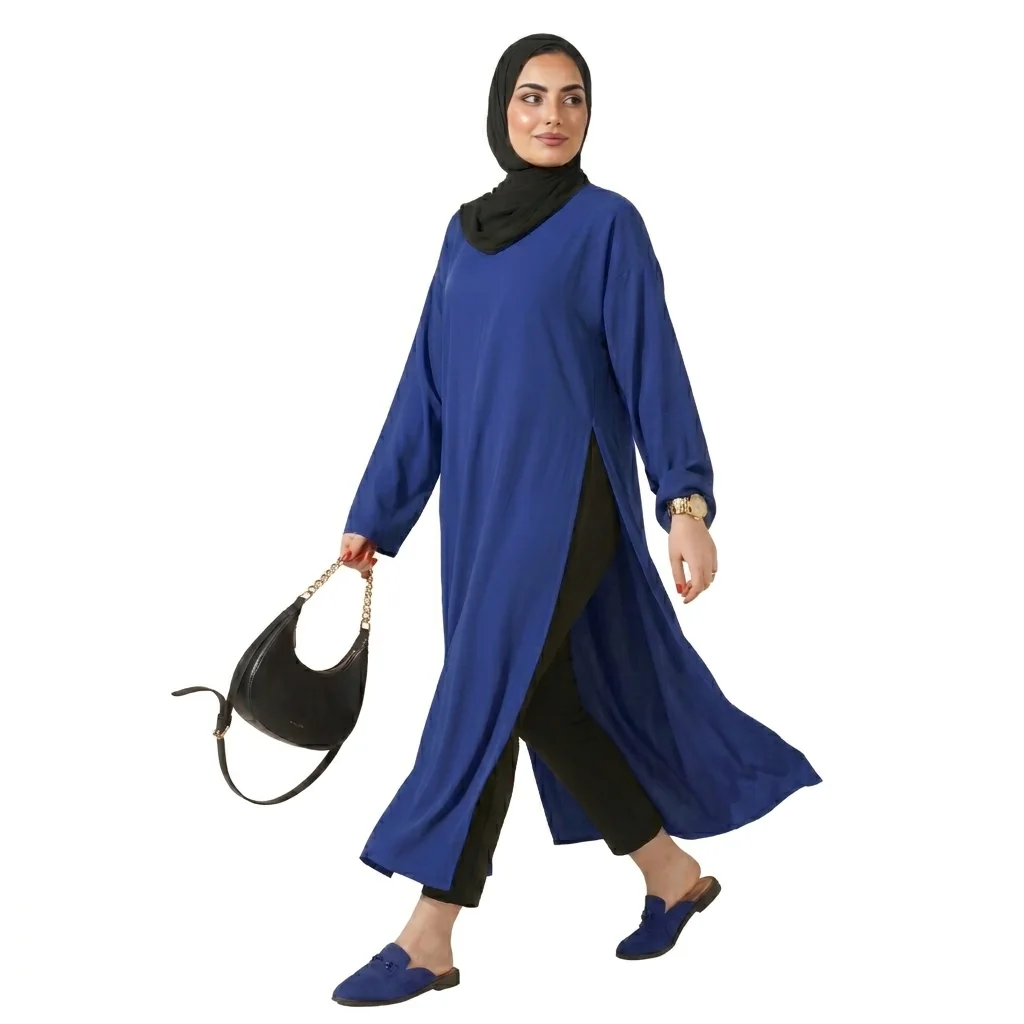 عباية "كاليستو" العصرية من قماش الكريب الفاخر