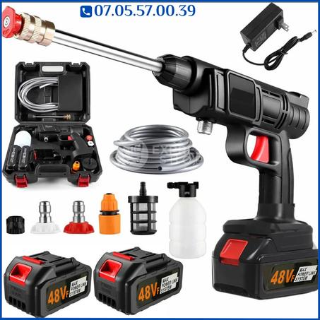 مضخة السيارات اللاسلكية الجديدة - 48V (بجوج بطاريات 🎁)