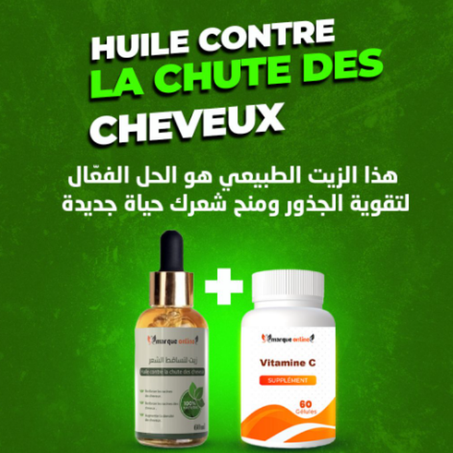 فيتامين C + سيروم مضاد لتساقط الشعر