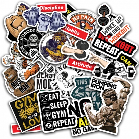 ​Gym Stickers Pack