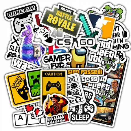 Gaming Stickers Pack