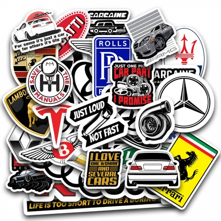 Cars Stickers Pack