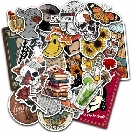 Aesthetic Vintage Stickers