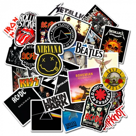 Rock/Metal Bands Sticker