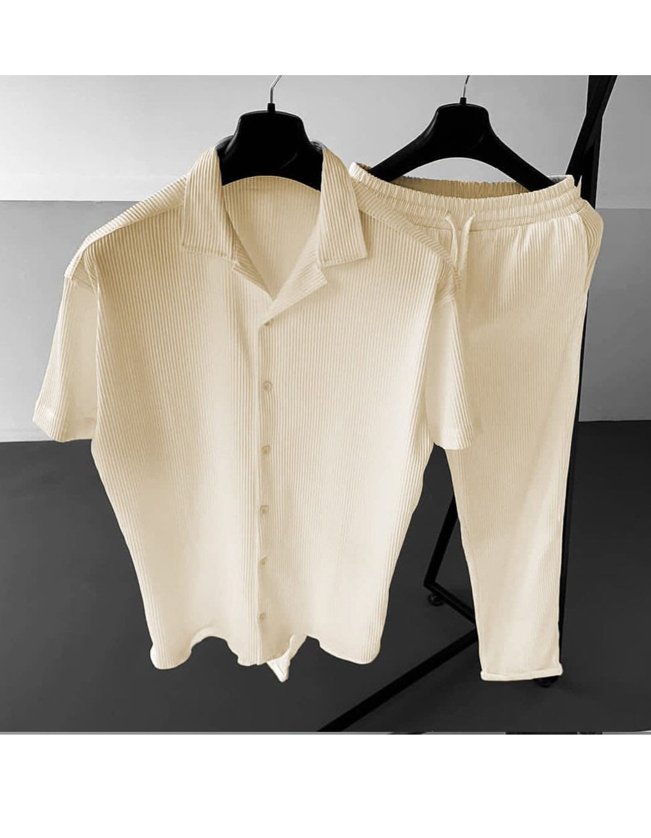 ENSEMBLE PLISSÉ PANTALON ET CHEMISE 🇹🇷🇹🇷🇹🇷