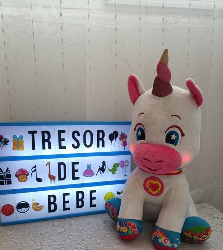 Peluche Ma Douce Licorne Interactive