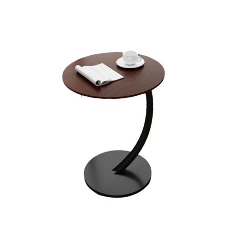 Round Side Table - طاولة جانبية مستديرة
