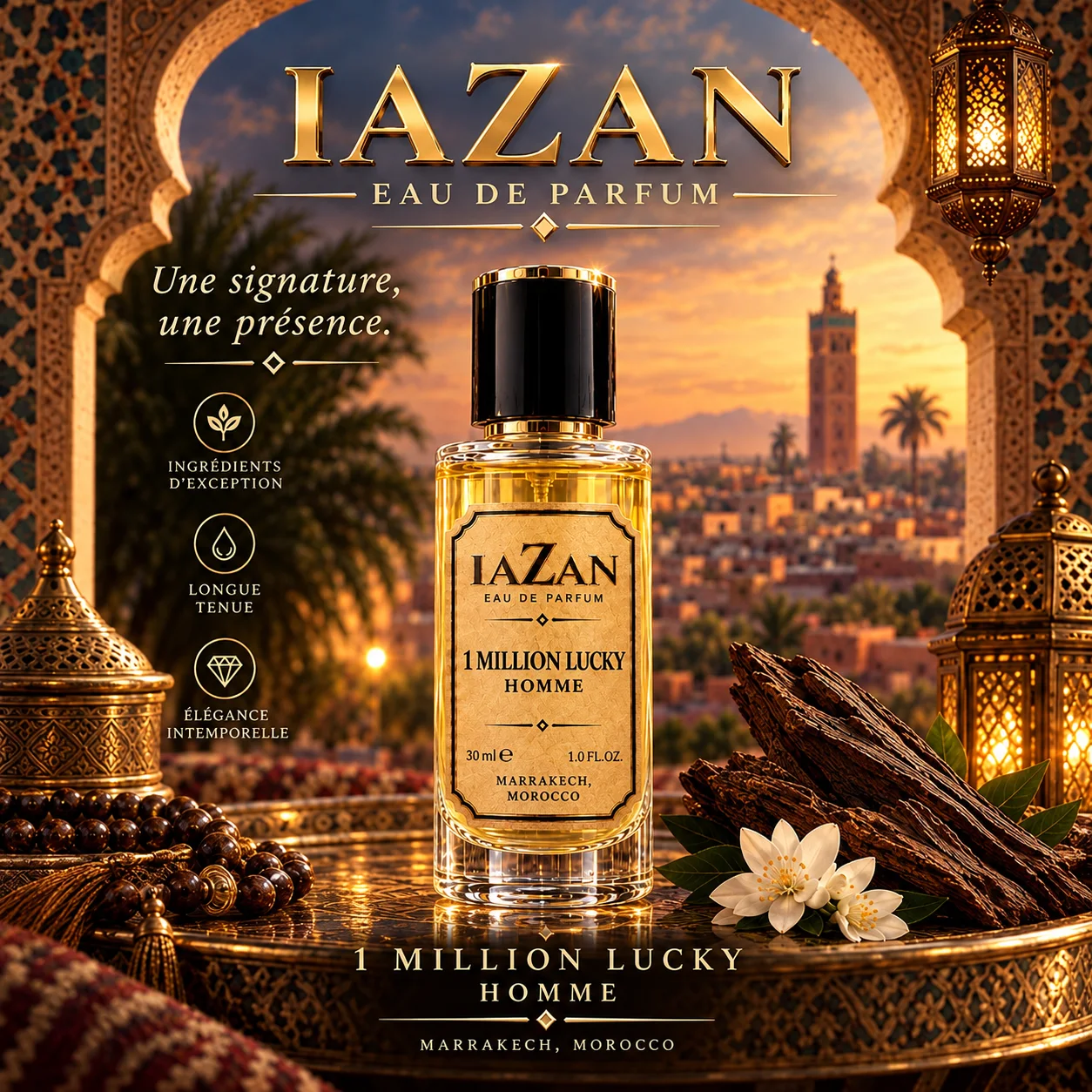 Iazan & 1 million lucky