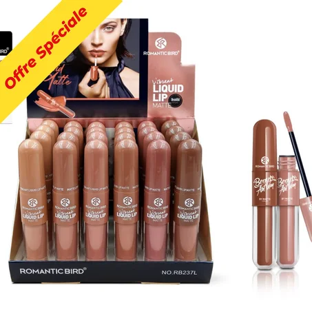 Liquid Matte Lip Gloss (Résistant à l'eau)