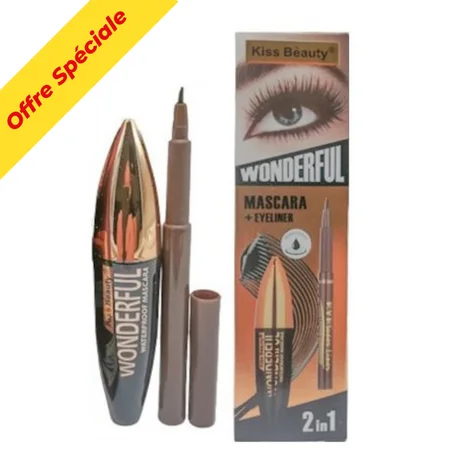 Mascara Et Eyeliner 2 en 1