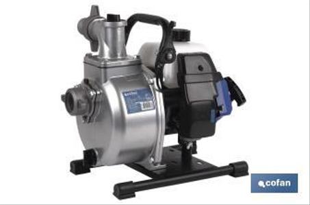 Motobomba Gasolina | Motor 40,2CC | Entrada y Salida 1,5" | Modelo Nevada