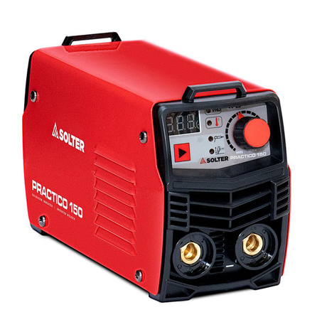 Soldador Inverter Solter Practico 150 + Maleta 