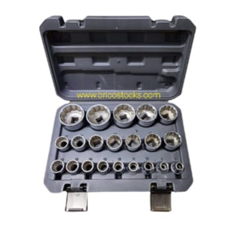 CONJUNTO 21 TOMAS MILLERIGHE ACCESORIO DE 1/2 PULGADA