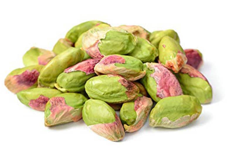 500g de pistaches sans coque et avec peau, graines de pistaches décortiquées  et non salées - préparer soi-même sa crème de pistaches : :  Epicerie