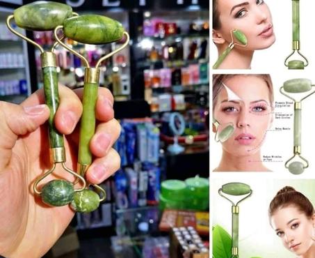 Jade roller rouleau massage visage