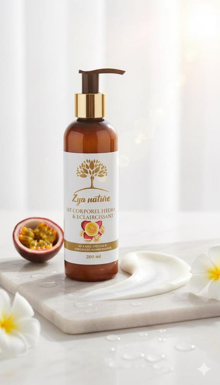 lait corporel eclaircissant