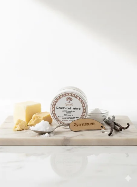 Déodorant Naturel Anti-Transpirant - Vanille (100% Naturel)