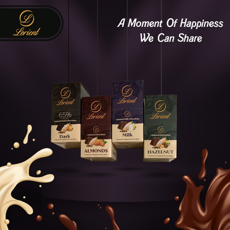 Lorient Natural Chocolate Bar