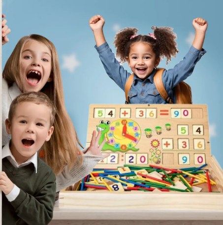 Montessori Clock Toy for Kids