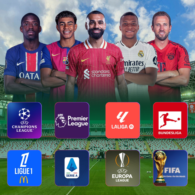 Top Leagues and Global Stars
