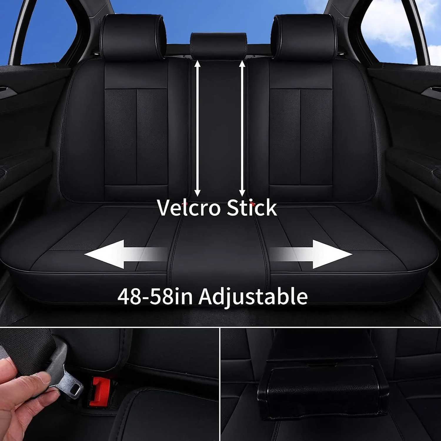 Coverado Car Seat Covers 5 Pieces