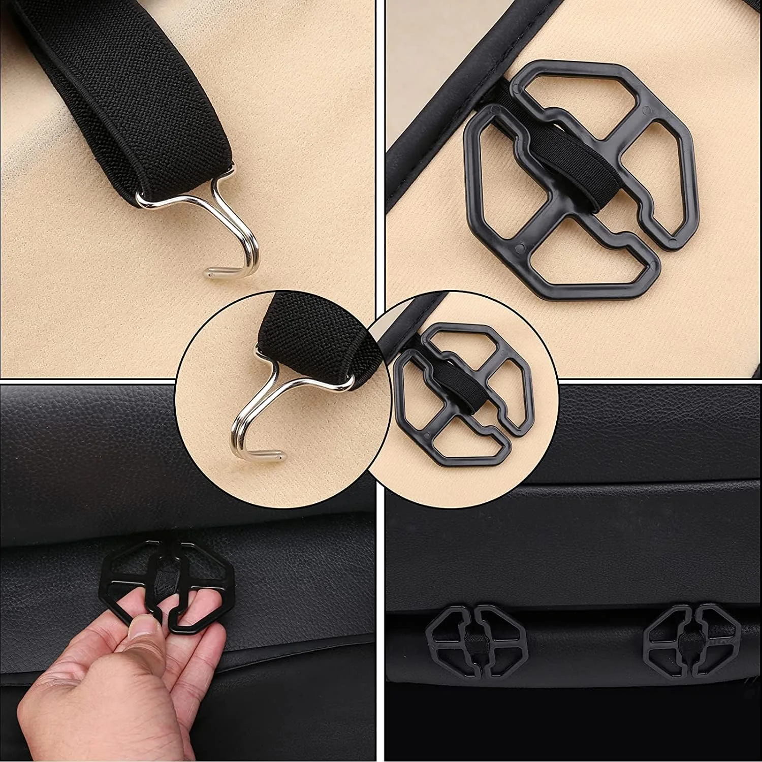 Coverado Car Seat Covers 5 Pieces