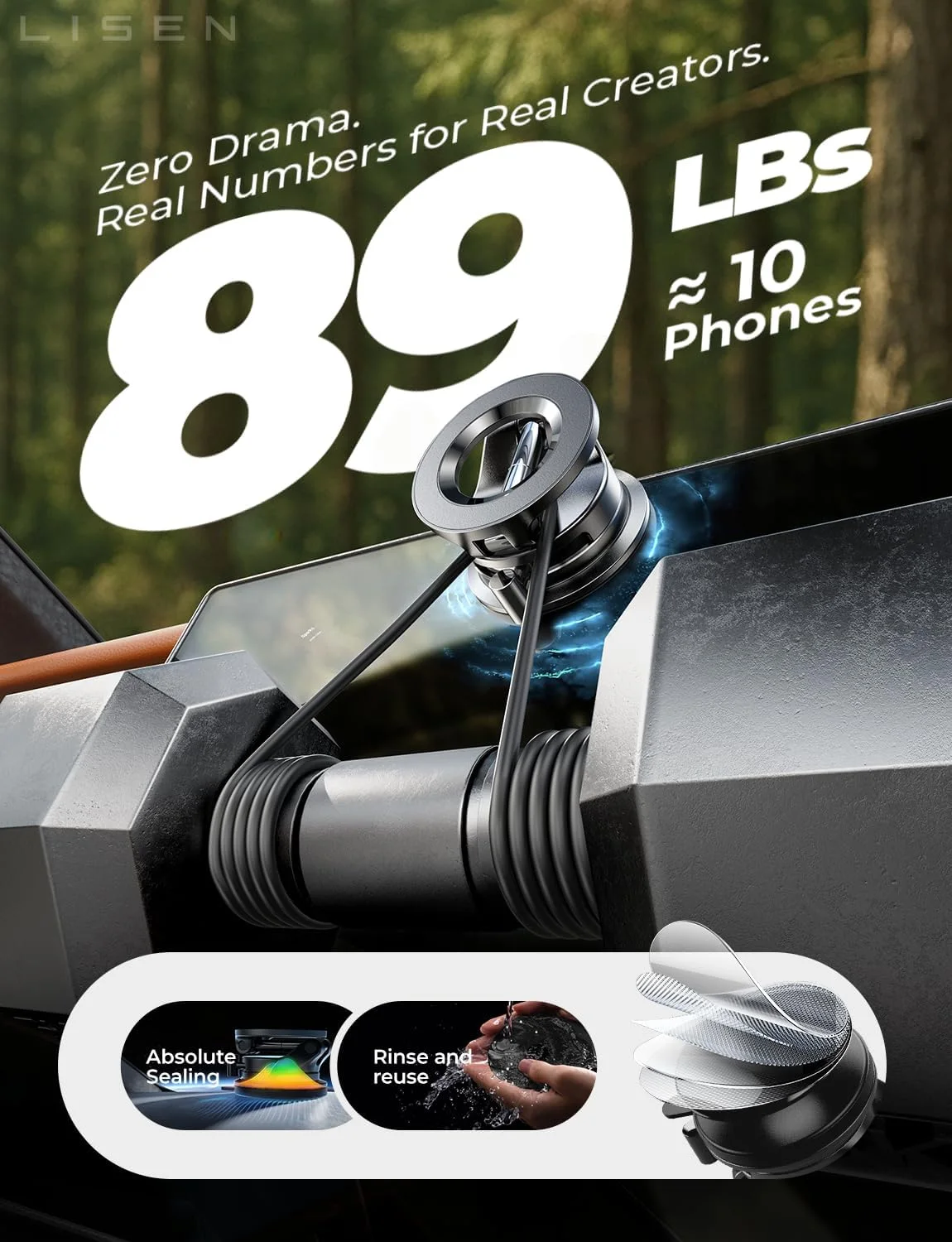 LISEN for Magsafe Car Mount