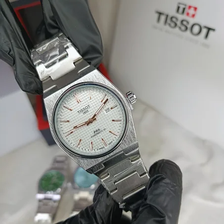TISSOT PRX Powermatic 80 – Bracelet en Acier Inoxydable, Montre Homme