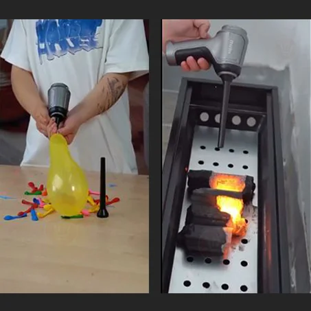 مكنسة سيارة شحن و منفاخ هوائي💰الدفع عند الإستلام  🚗التوصيل مجاني