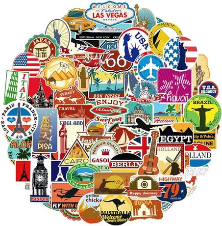 Travel Stickers