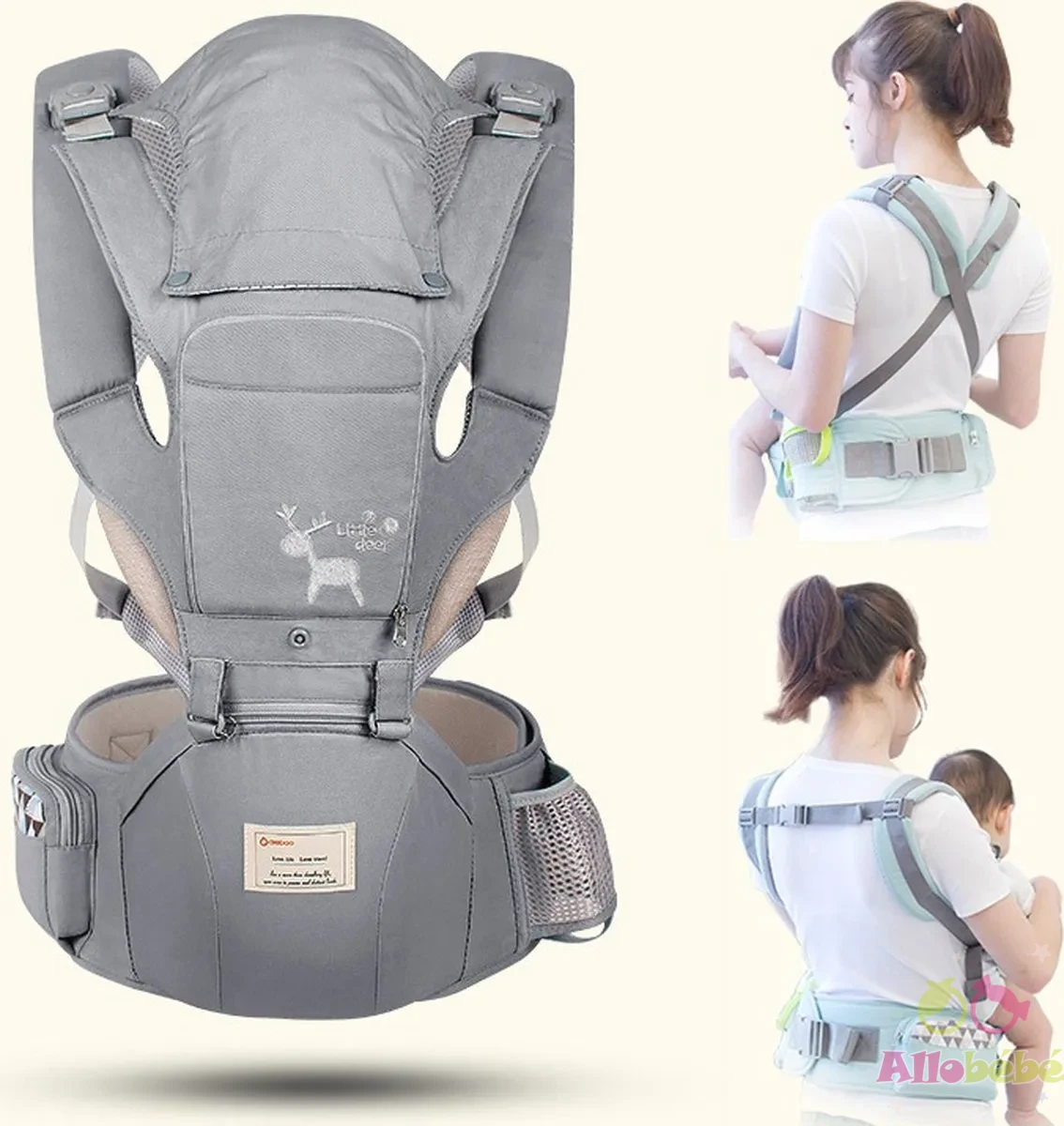 Porte-Bébé Ergonomique