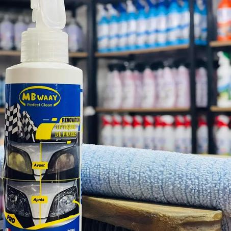 منظف أضواء السيارات