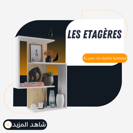 LES ETAGERES