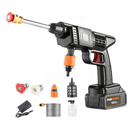 آلة غسيل السيارات اللاسلكية عالية الضغط