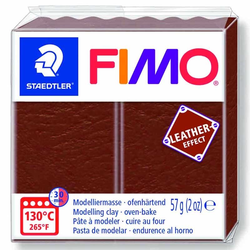 FIMO Leather effet Cuir 57g صلصال الحراري جلد