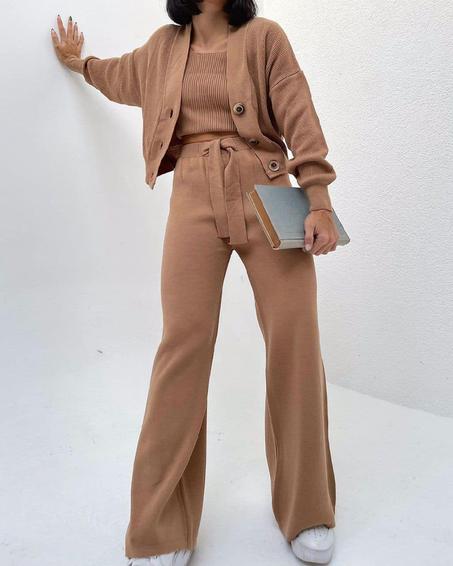 Ensemble tricoté 3 pièces