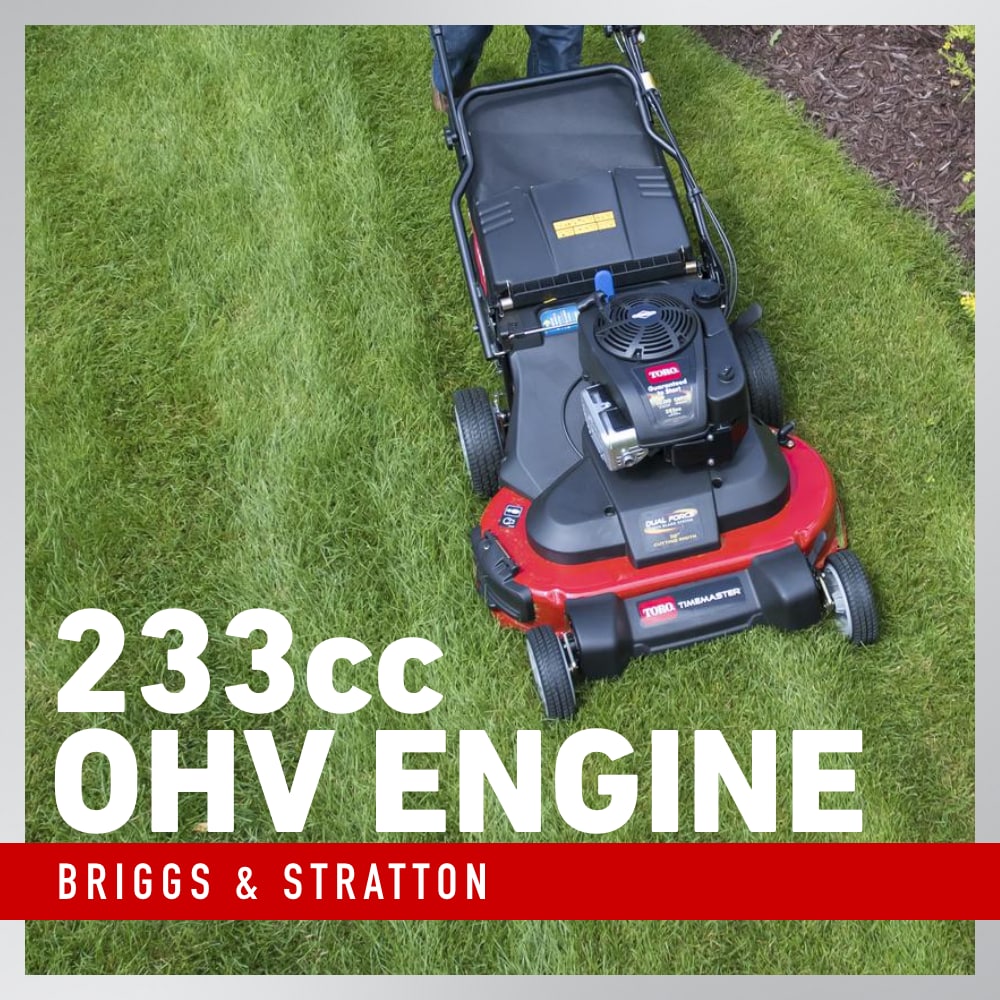 Toro TimeMaster 30-in Gas Self-Propelled Lawn Mower with Personal Pace & 223-cc Briggs & Stratton Engine