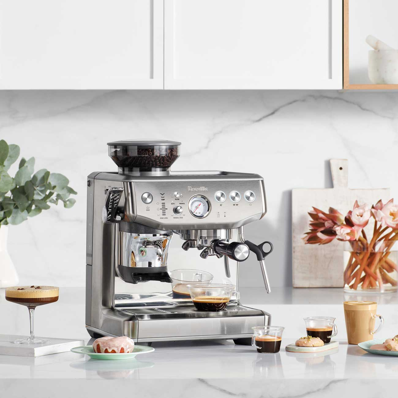 Breville Barista Express® Impress Espresso Machine