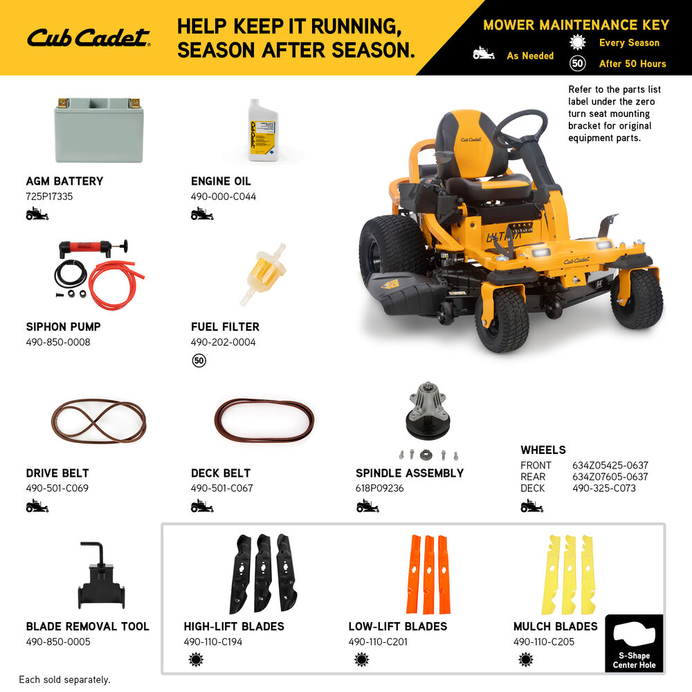 Cub Cadet Ultima ZTS2 54" 24HP Zero Turn Riding Lawn Mower – Kohler 7000 PRO V-Twin, Fabricated Deck, Synchro-Steer Technology