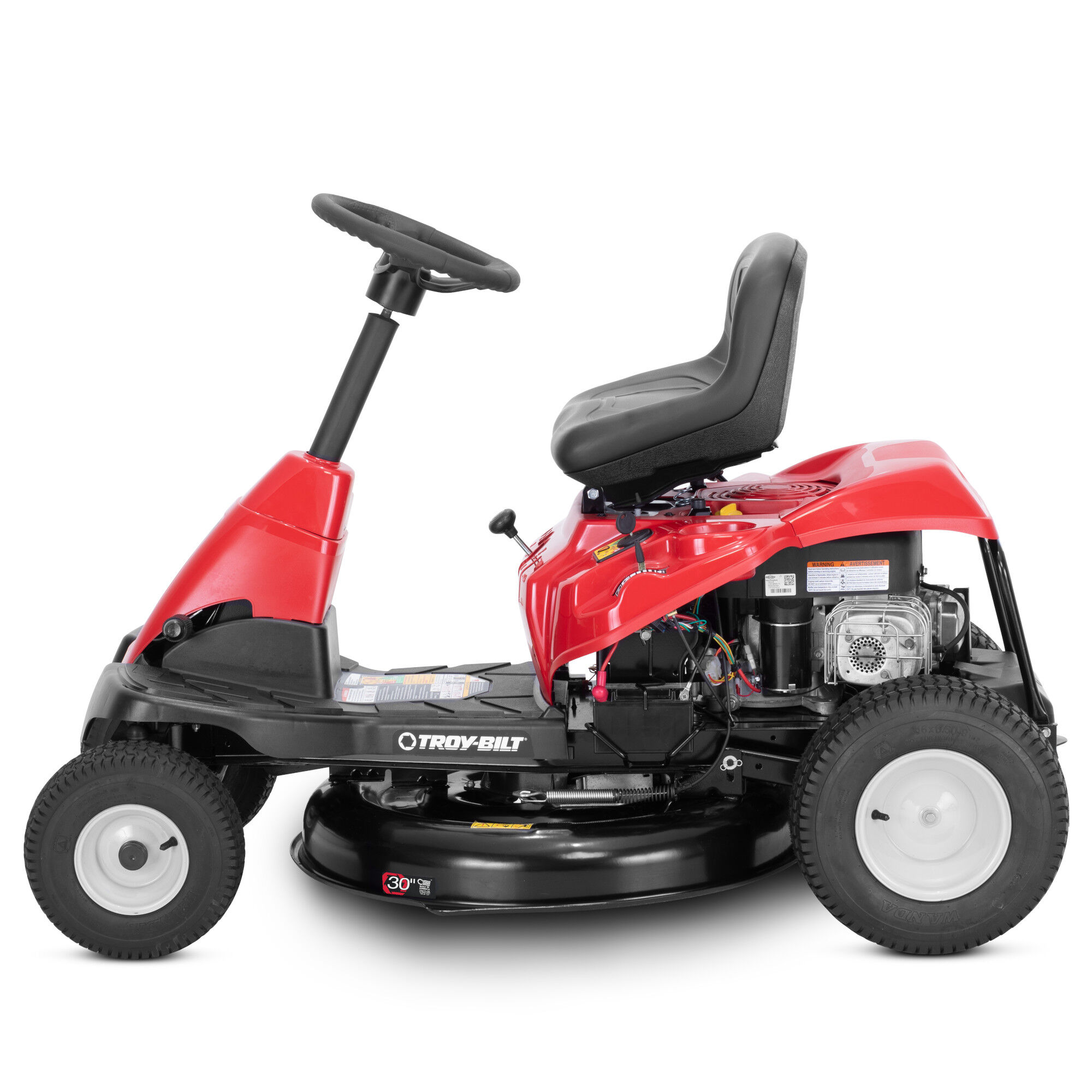 Troy-Bilt TB30B 30-in. Rear Engine Riding Lawn Mower with 10.5 HP Briggs & Stratton Engine and Mulch Kit
