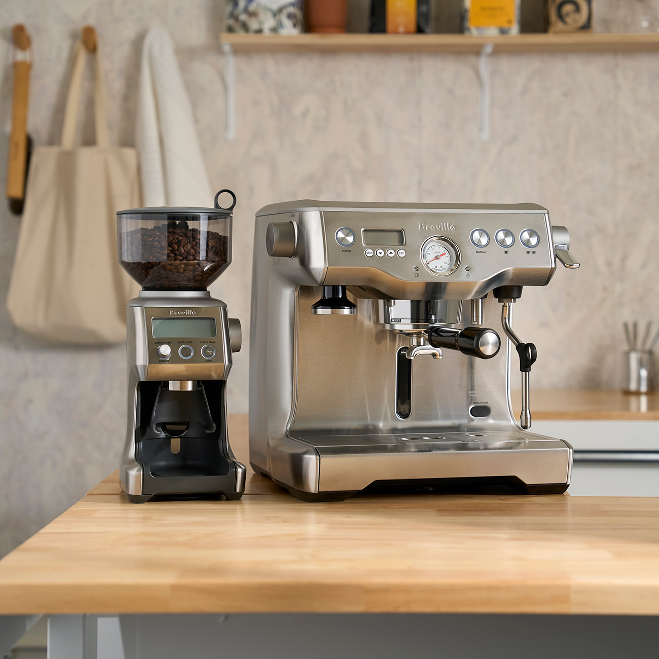 Breville Dynamic Duo™ (Dual Boiler & Smart Grinder Pro)