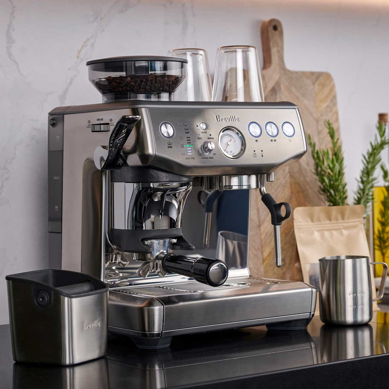 Breville Barista Express® Impress Espresso Machine