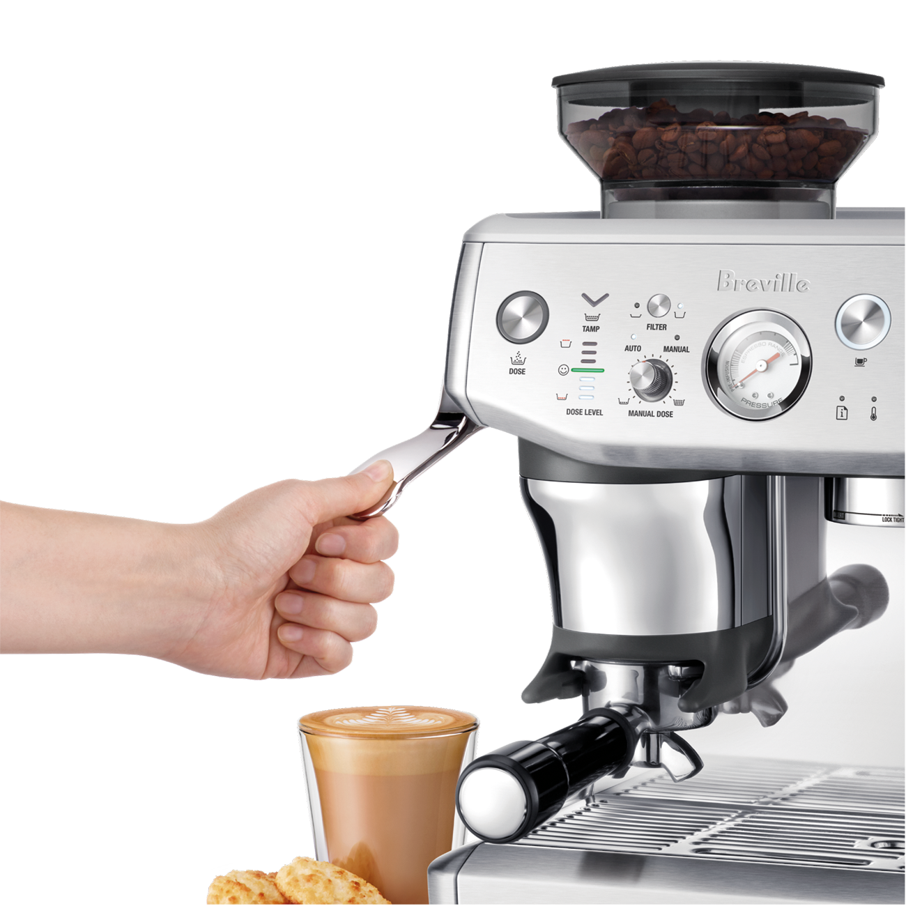 Breville Barista Express® Impress Espresso Machine