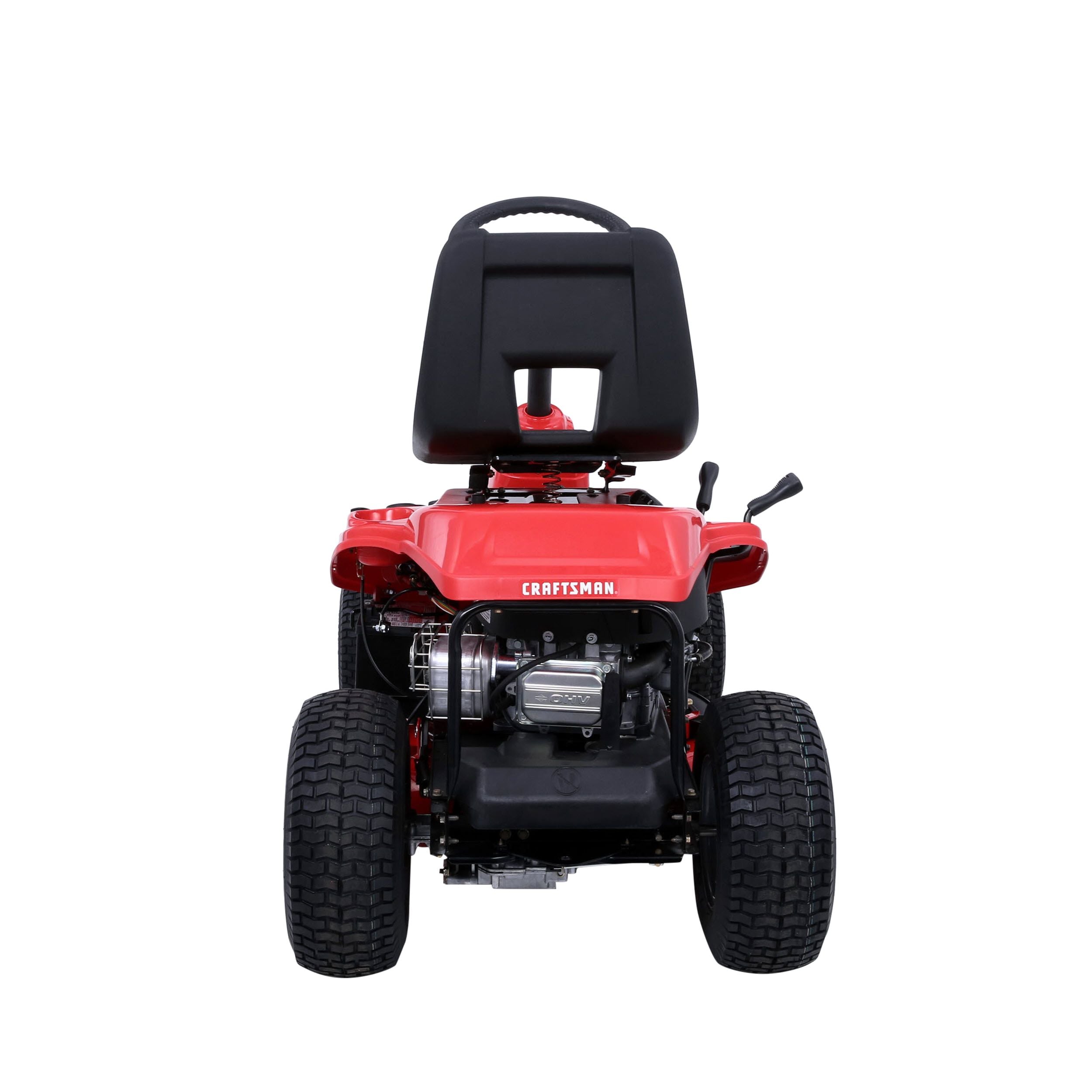 CRAFTSMAN R110 30-in. Rear Engine Riding Lawn Mower with 10.5 HP Briggs & Stratton Engine and Mulch Kit
