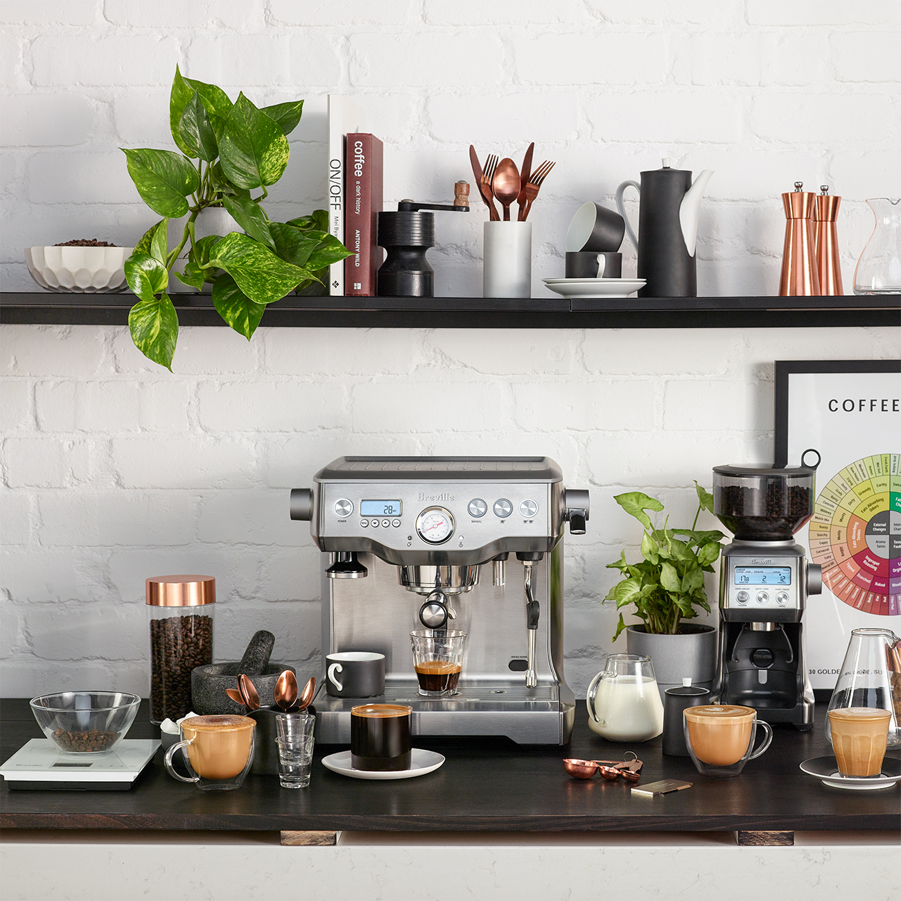 Breville Dynamic Duo™ (Dual Boiler & Smart Grinder Pro)
