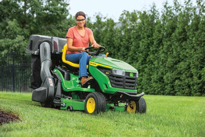 John Deere S180 54 in. 24 HP V-Twin ELS Gas Hydrostatic Riding Lawn Mower